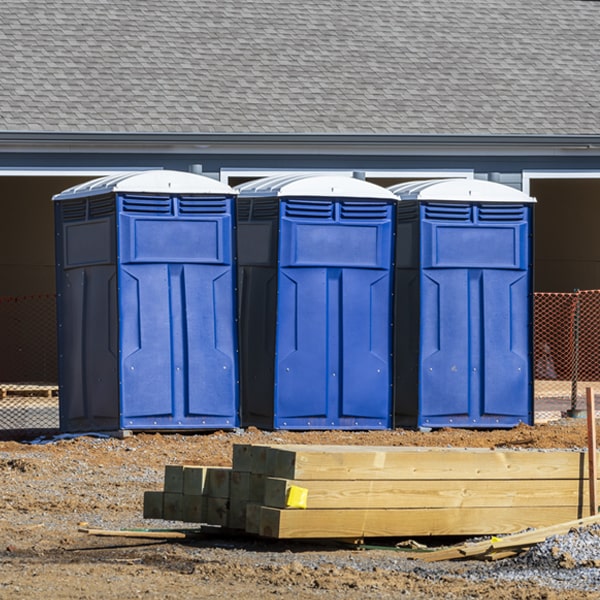 do you offer hand sanitizer dispensers inside the portable toilets in White Salmon Washington